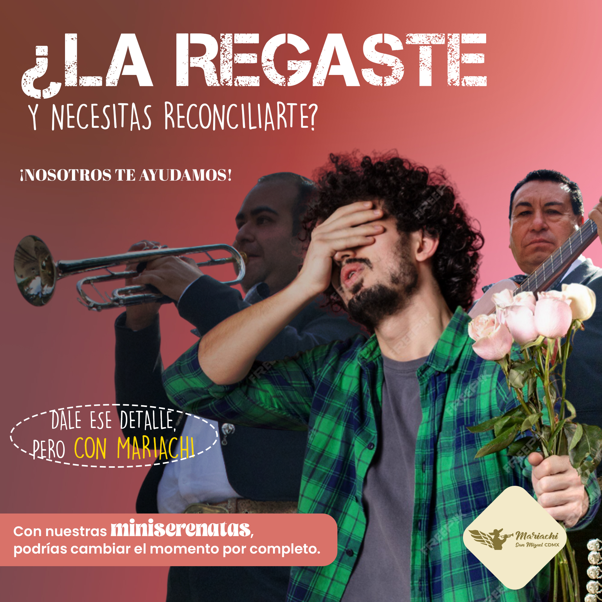 ¿La regaste y necesitas reconciliarte?
¡No te preocupes! 🎺 Mariachi San Miguel CDMX está aquí para ayudarte con la mejor serenata para recuperar su corazón. ❤️
📞 Llámanos: 55 3884 1427
💬 WhatsApp: 5538841427
🌐 Visítanos: www.tumariachi-cdmx.com
🎶 Porque no hay corazón que no se derrita con una buena canción.
#SerenataDeAmor #MariachiSanMiguel #PerdónConEstilo #MariachiCDMX #ReconquistarConMúsica