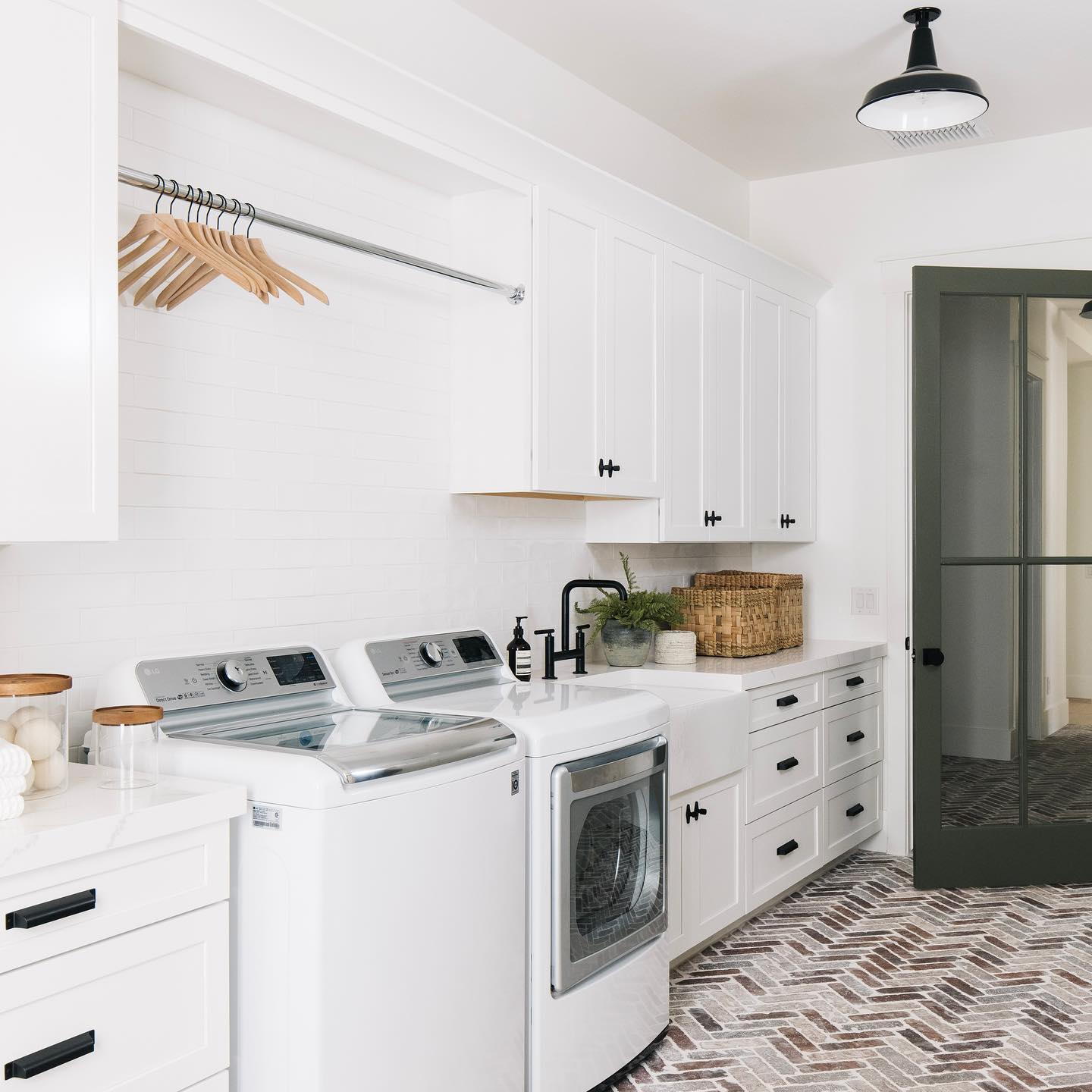 If you are going to do laundry, you should enjoy the space you work in!