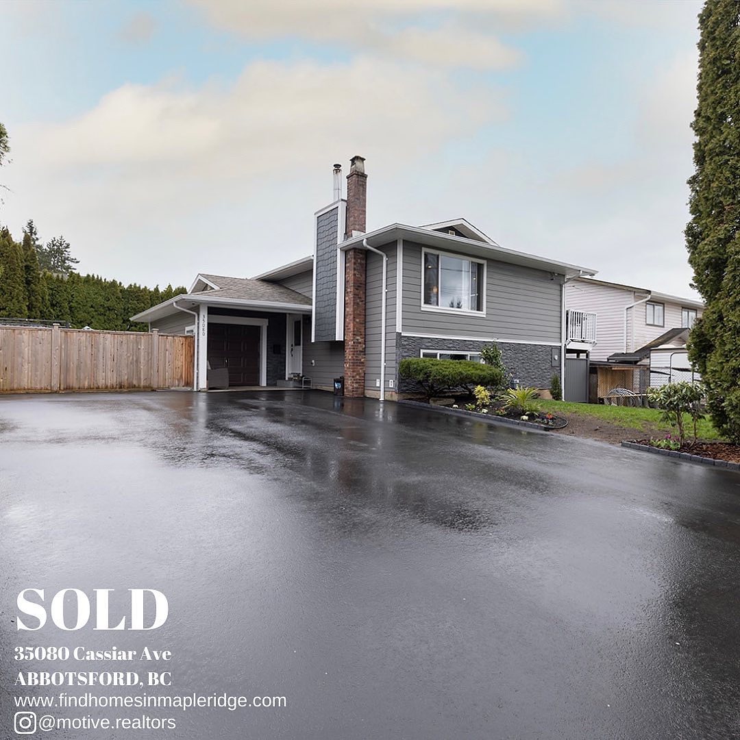 SOLD!
35080 Cassiar ave Abbotsford BC
Congratulations to our seller! Was a pleasure marketing your beautiful home! Look forward to helping you find the next one!