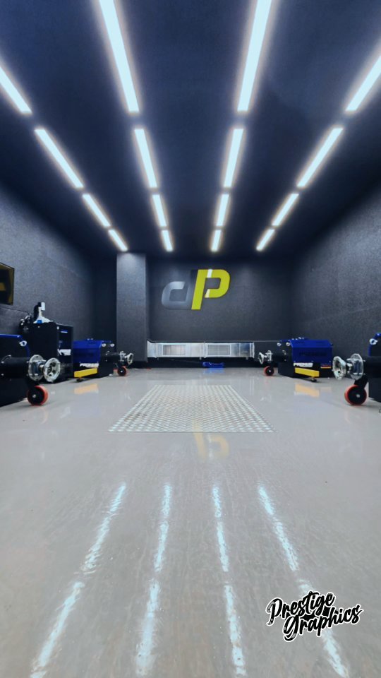@dontex_performance feature wall in the new dyno room!