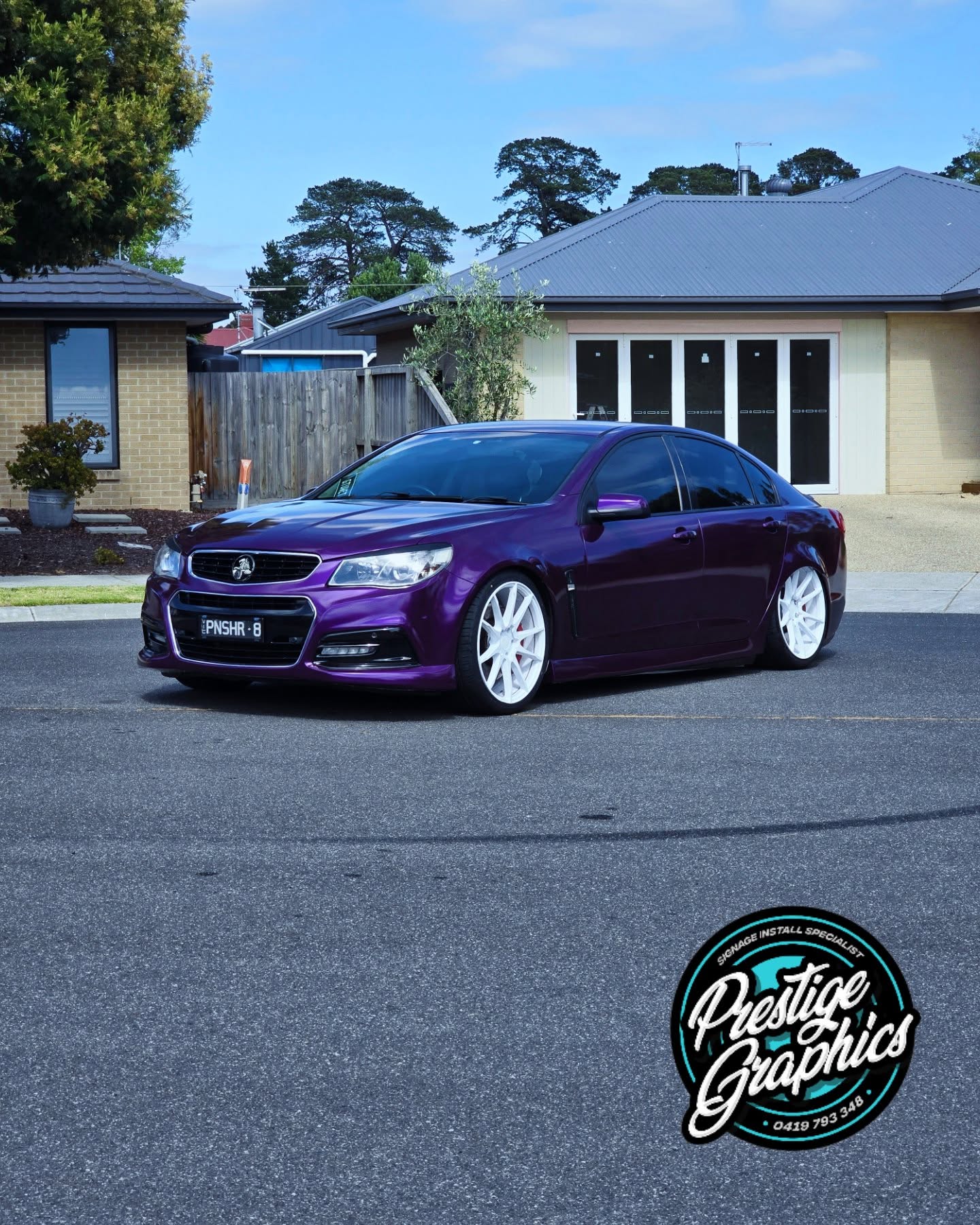 Full wrap on @pnshr8 in @hexis_australia gloss elderberry purple
#hexis #hexisgraphics #elderberrypurple #ss #commodore #holden #holdencommodore #prestigegraphicsau #vinylwrap #vinylwrapping #vinyl #wraps #wrapsociety