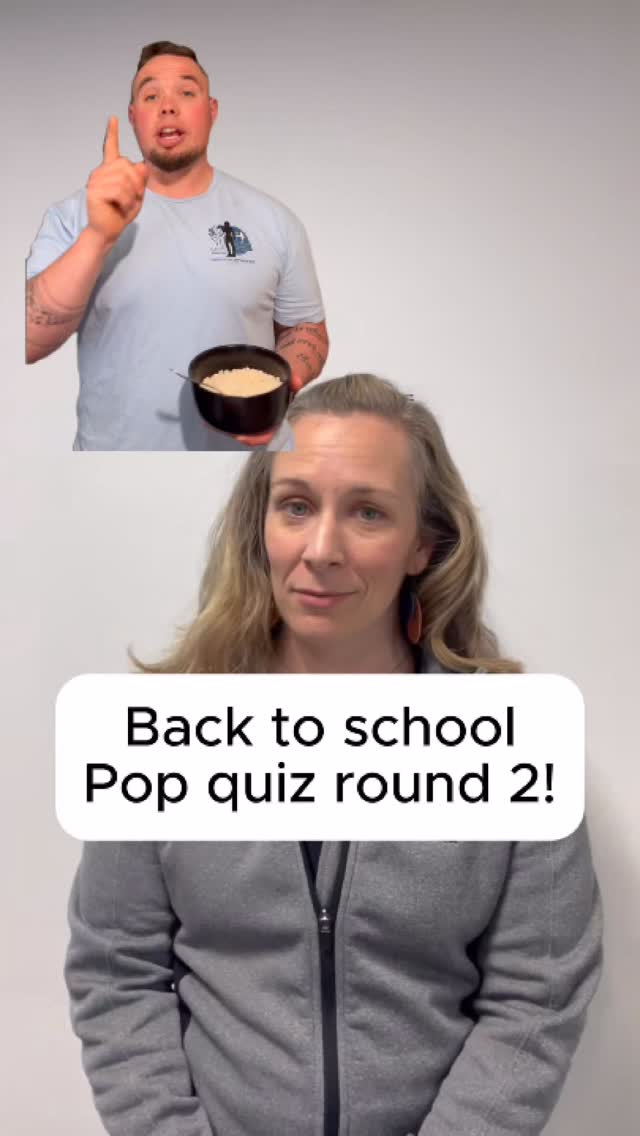 Laura gave me another pop quiz today.
I got 1 out of 5.
She was not surprised.
In my defense — I…