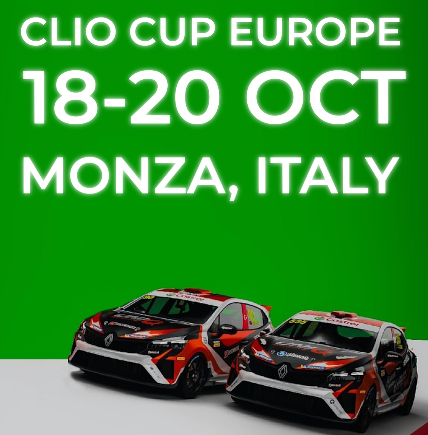 Hello from rainy Monza! 🌧️ This weekend we are racing in the @renaultclioseries , our last round of the season.
It looks like it will be rainy, so our drivers Youssef Gaber and Emir Sarac, who are here for the first time, will learn the track on wet tires. 🌧️🏎️
The first session is today! Here is the schedule for the weekend:
Friday:
- Practice 1: 12:50
- Practice 2: 17:20
Saturday:
- Qualifying 1: 10:20
- Race 1: 14:45
Sunday:
- Qualifying 2: 10:00
- Race 2: 17:55
Stay with us for more updates!”
@renaultclioseries @batuhanemirr @yousseff.gaber @planet_hq @detailing.co @parkturkofficial