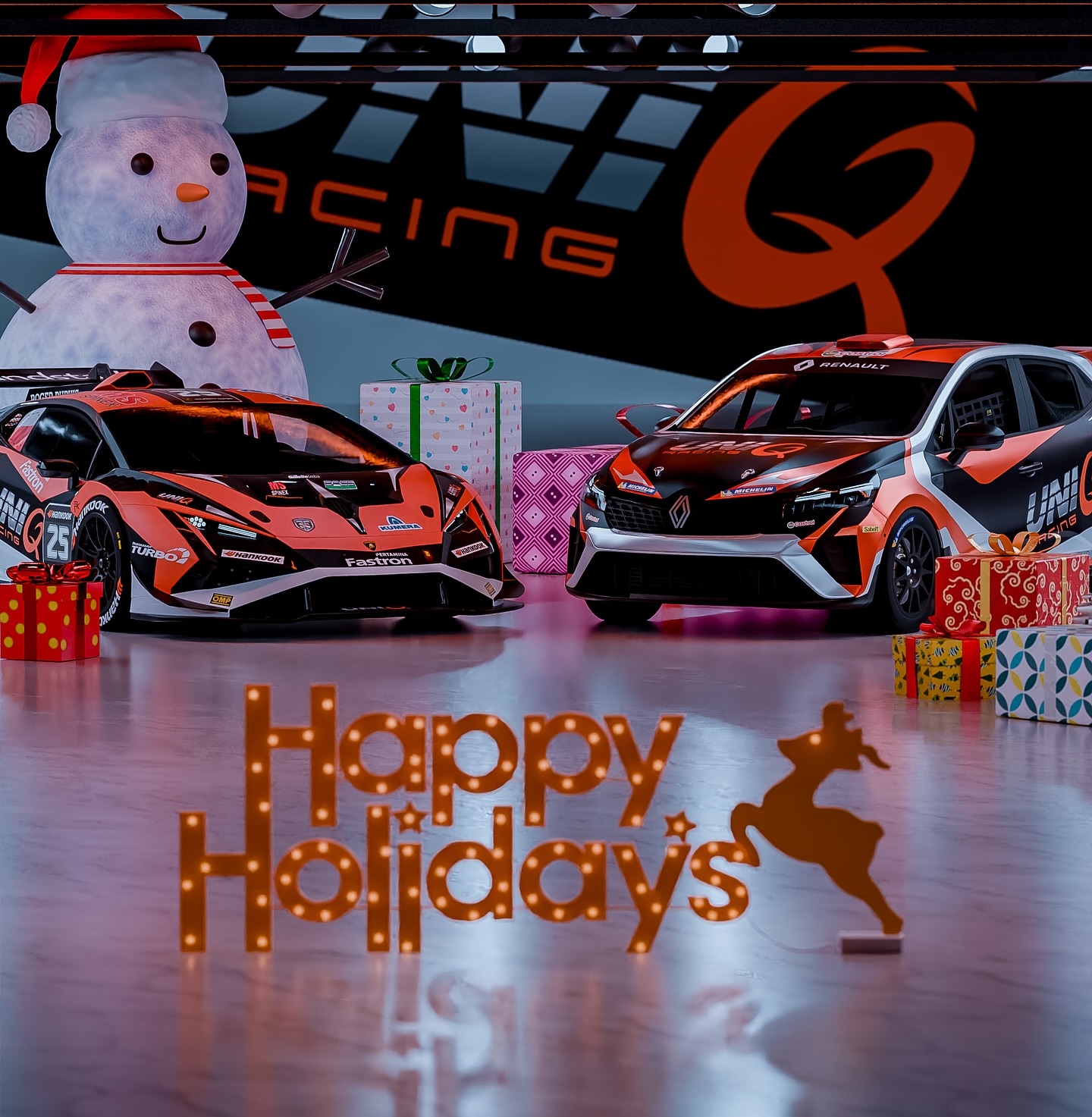 Merry Christmas and Happy New Year from Uniq Racing! 🎄🏁
We wish you joy, health, and happiness this Christmas Time. Thank you for supporting us this year—let’s make next year even faster and better! 🚗💨