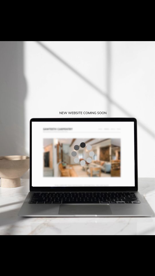 New website loading… ⏳ We’re excited to unveil our refreshed site, designed to showcase more of our projects and make it even easier to connect with us. Watch out for the big reveal!
Huge shoutout to @semilla.creative for bringing our vision to life! 🙌
#WebsiteComingSoon #CraftedWithCare #SawteethCarpentry