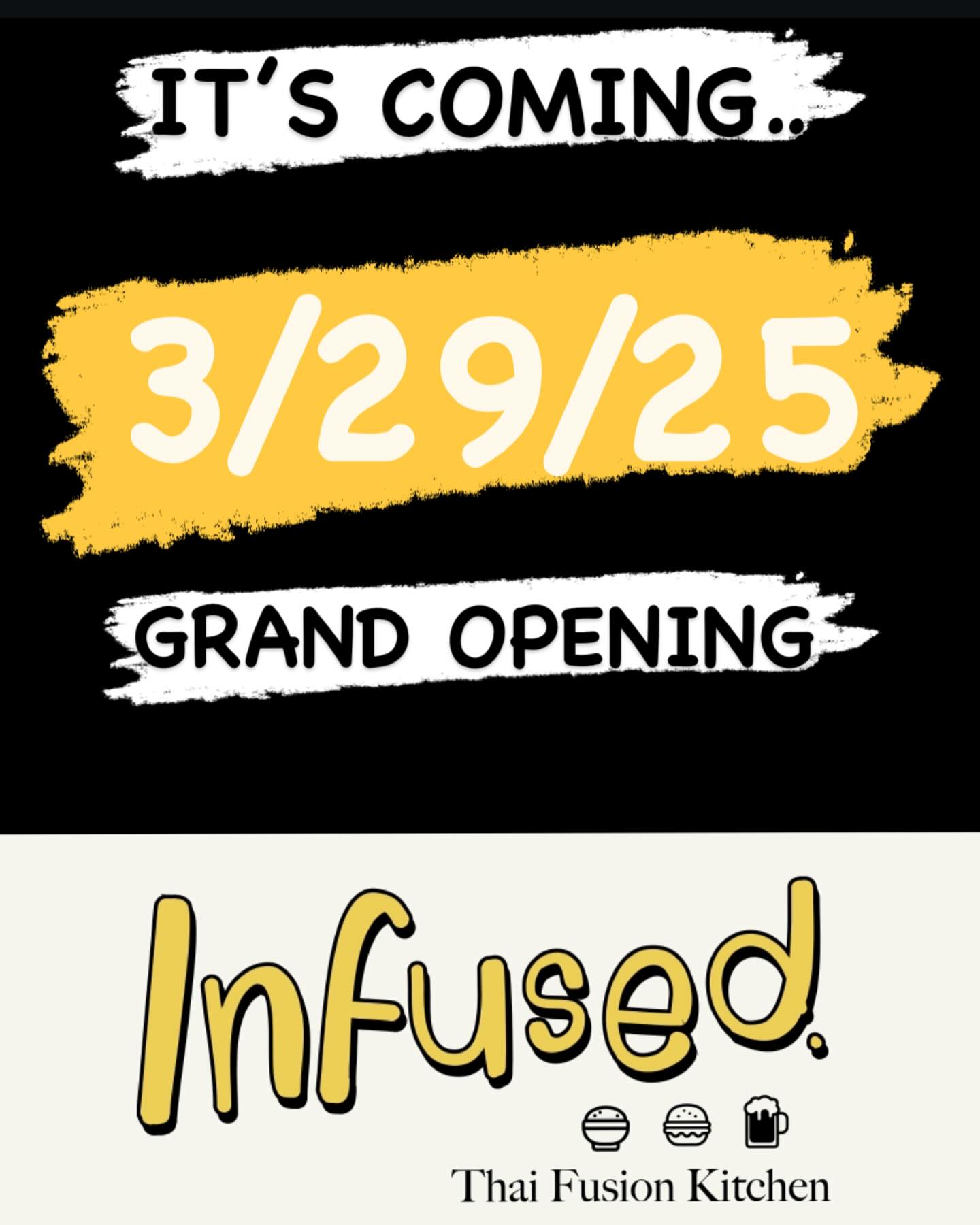Without further ado…
We are excited to bring you INFUSED
Thank you for your patience!