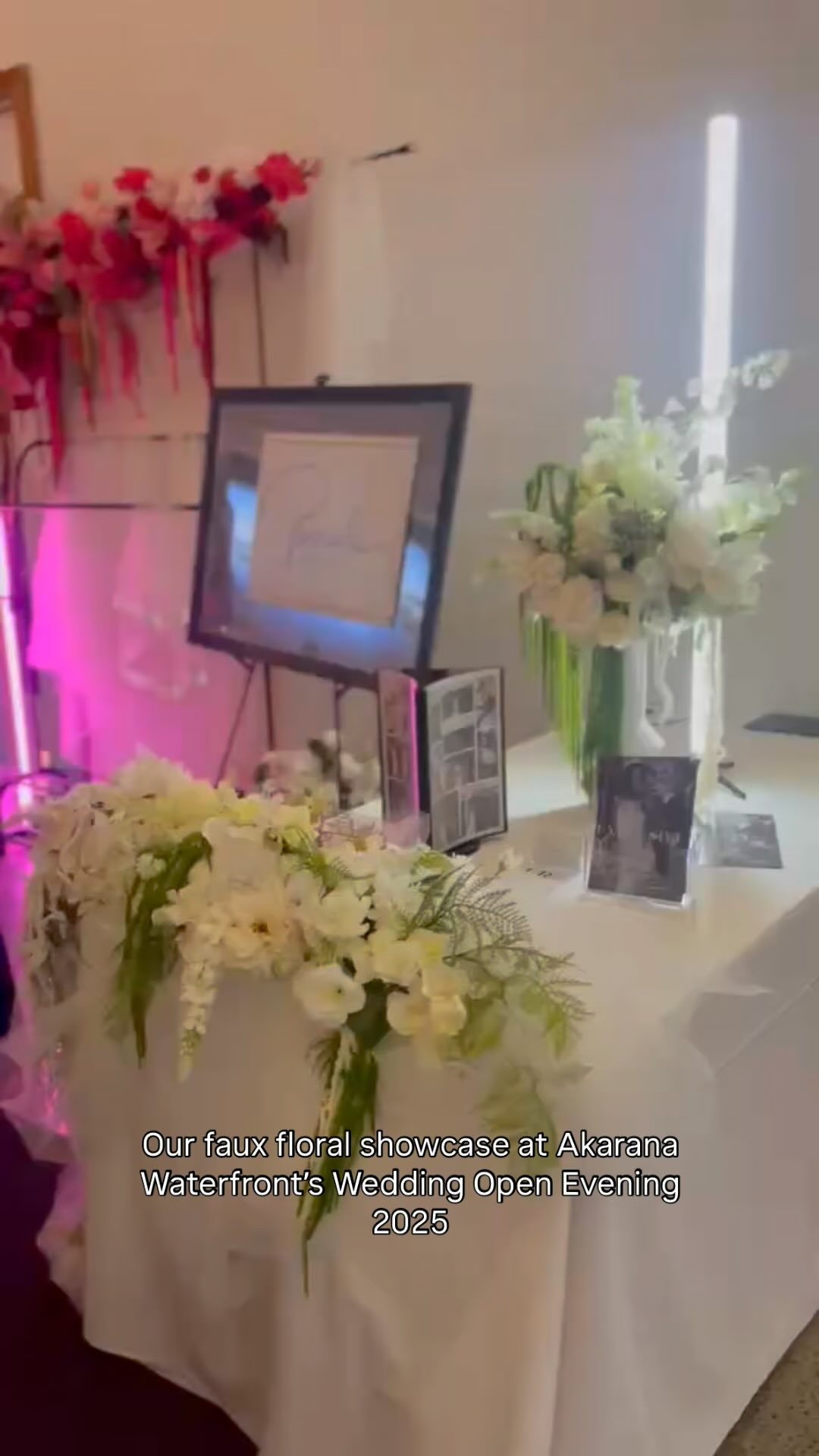 Had so much fun last night meeting some amazing people and potential clients. So excited to see whats to come! #nz #wedding #nzwedding #flowers #customwedding #artificialflowersupplier