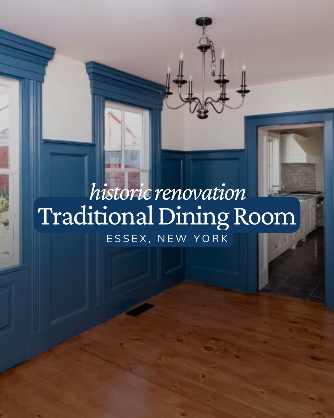 When we were faced with a large, empty space in the middle of a historic home in Essex, our goal was to make it feel like it had always been part of the house. We transformed what was once a cramped bathroom and hallway into a stunning dining room 🍴
From new drywall and a window addition to wood floor patches and a fresh ceiling, every detail was carefully crafted. Custom wainscoting and intricate trim match the home’s existing features, while a sliding pocket door makes access to the kitchen seamless. A new chandelier was the perfect finishing touch to this beautiful transformation!
#historichome #essexrenovation #diningroomtransformation #interiordesign #homerestoration #sawteethcarpentry #homeimprovement #craftsmanship #aprilrenovation #instagramhome #interiorgoals #designinspiration