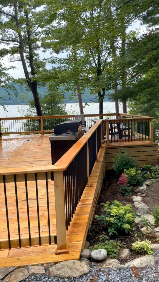 Watch this deck go from framework to finished! With lakeside views, it's the perfect spot to relax and entertain 🍔🍻
Thinking about a deck for your own home? Send us a message. We’d love to help build your new favorite hangout!
#decktransformation #lakesideviews #homeimprovement #outdoorliving #sawteethcarpentry #carpentryskills #customdeck #upstatenewyork #sawteethcarpentry #homeconstruction #nycarpentry