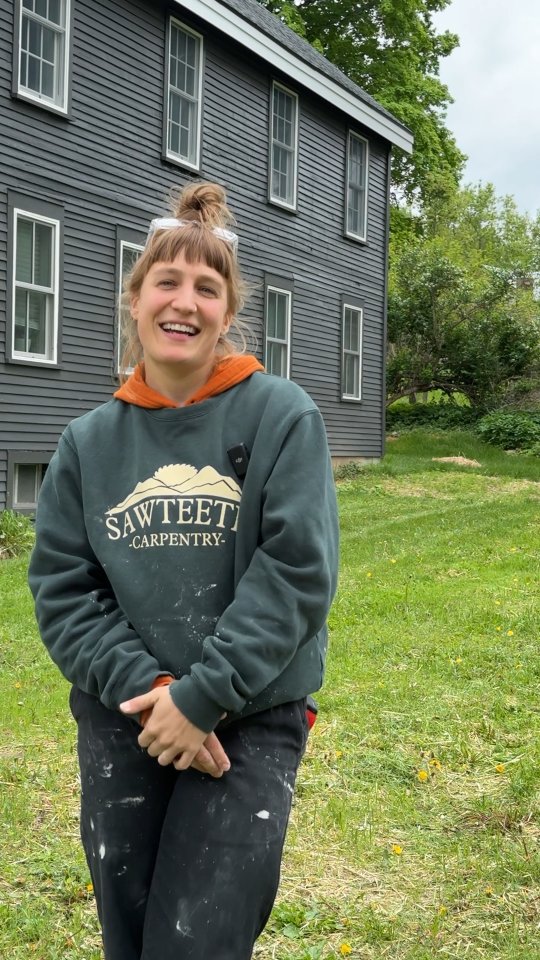 Meet Jackie! She's one of the newest faces on the Sawteeth team 👋 Since joining us in January, she’s brought a serious passion for collaboration and learning new skills!
Outside of work, Jackie is a certified Birth Doula and a winemaker🍷
We’re lucky to have her on board!
#meettheteam #behindthescenes #teamspotlight #womeninconstruction #vermontmakers #smallbutmightyteam #alwayslearning #sawteethcarpentry #upstatenewyork