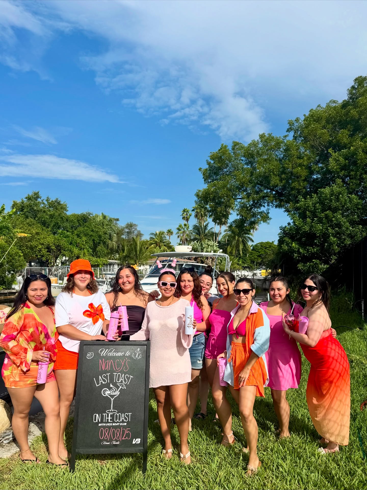 Bachelorette party level: Tequila Sunrise edition 🌅🥳 Book your Miami yacht day and let’s toast to forever!
📞+1 786 824 4913
🌐www.viceboatclub.com
#bachelorettepartymia #miamibacheloretteparty #miamibach #miamibachelorette #bacheloretteinmiami #miamiyachtrental