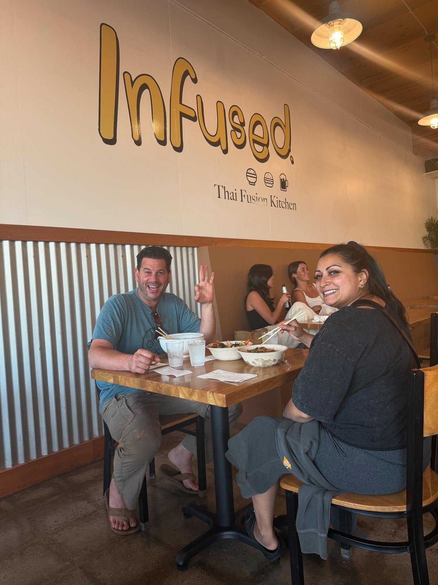 Thank you Arie and Aubrey for joining us us for dinner! Glad to hear you made the trip down from North County, after hearing about us. I hope the Khao Soi did Chiang Mai Justice, Chilli Basil Kai Grob hit the spot, and the Spicy Udon was just as you imagined. It was a pleasure hosting you two, come back and see us any time.