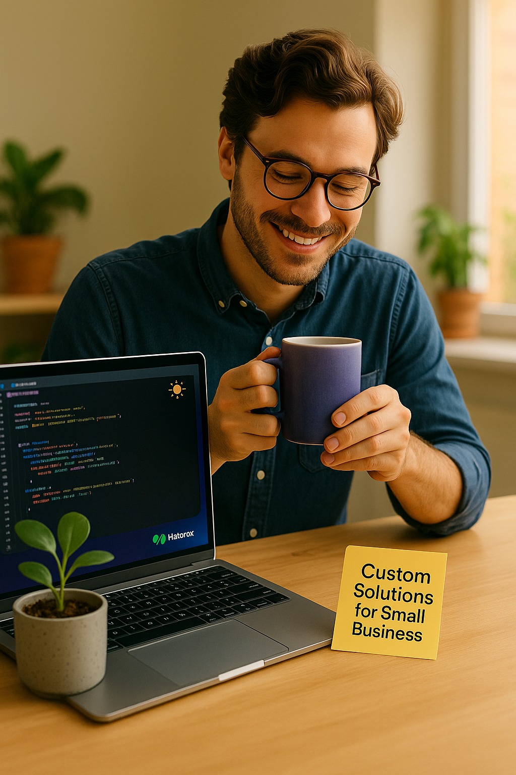 Building custom software, one cup at time. ☕Ever wondered what goes into crafting solutions just for your business? Every sticky note, late-night brainstorm, and line of code is handled by me—no big teams, just focused, personal attention.Peek behind the scenes as I turn small business challenges into simple, powerful tools. Want to see how your workflow could change?Drop your biggest tech headache below! 🌙