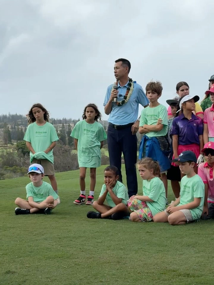Mahalo nui loa to @golfatkapalua for believing in our keiki! The Plantation Course was an unforgettable experience for many of our kids, and Mr. Tadashi Yanai's contribution to the Maui community will have a lasting impact on their future.