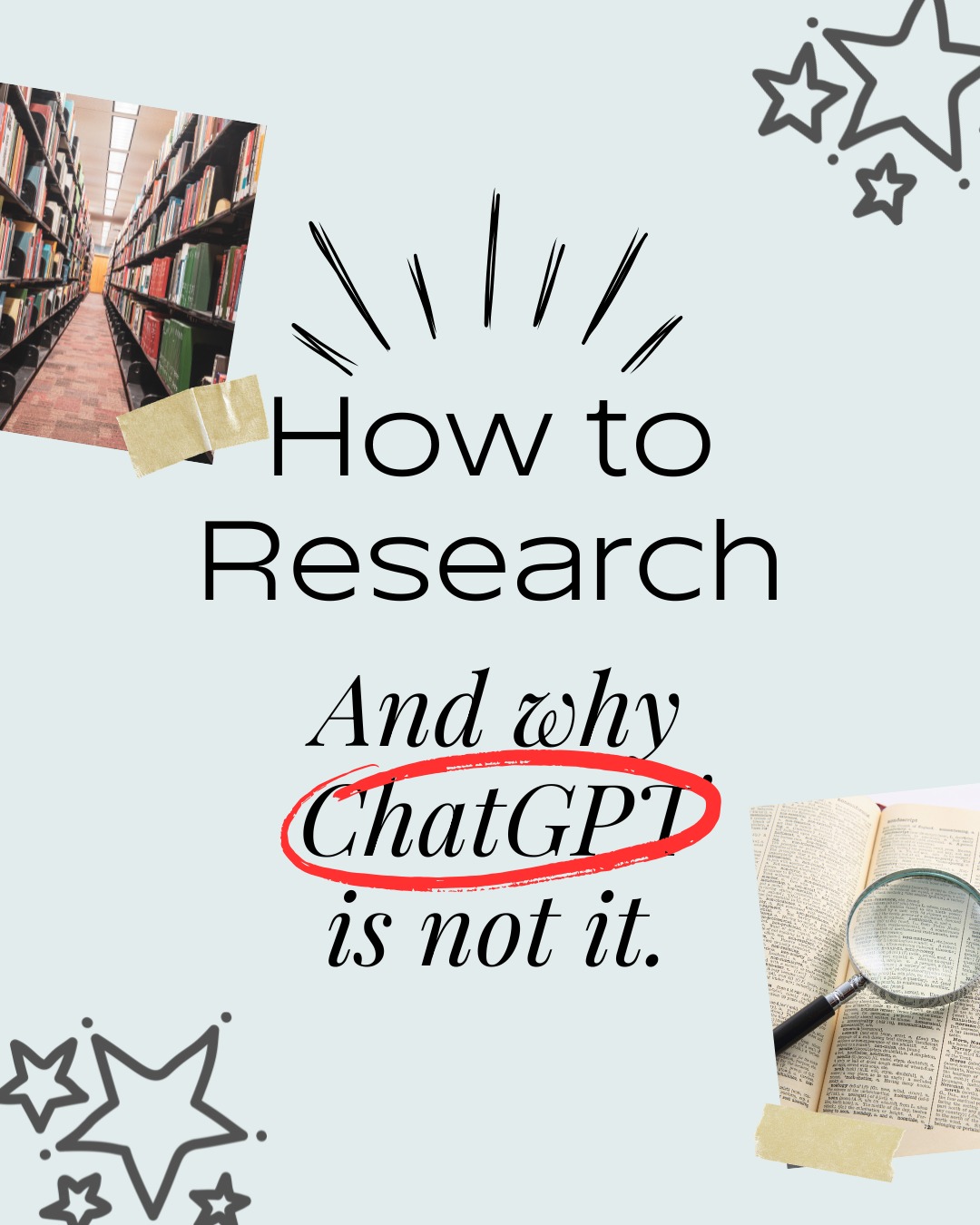 Just some thoughts about things...
What's your favorite research resource?