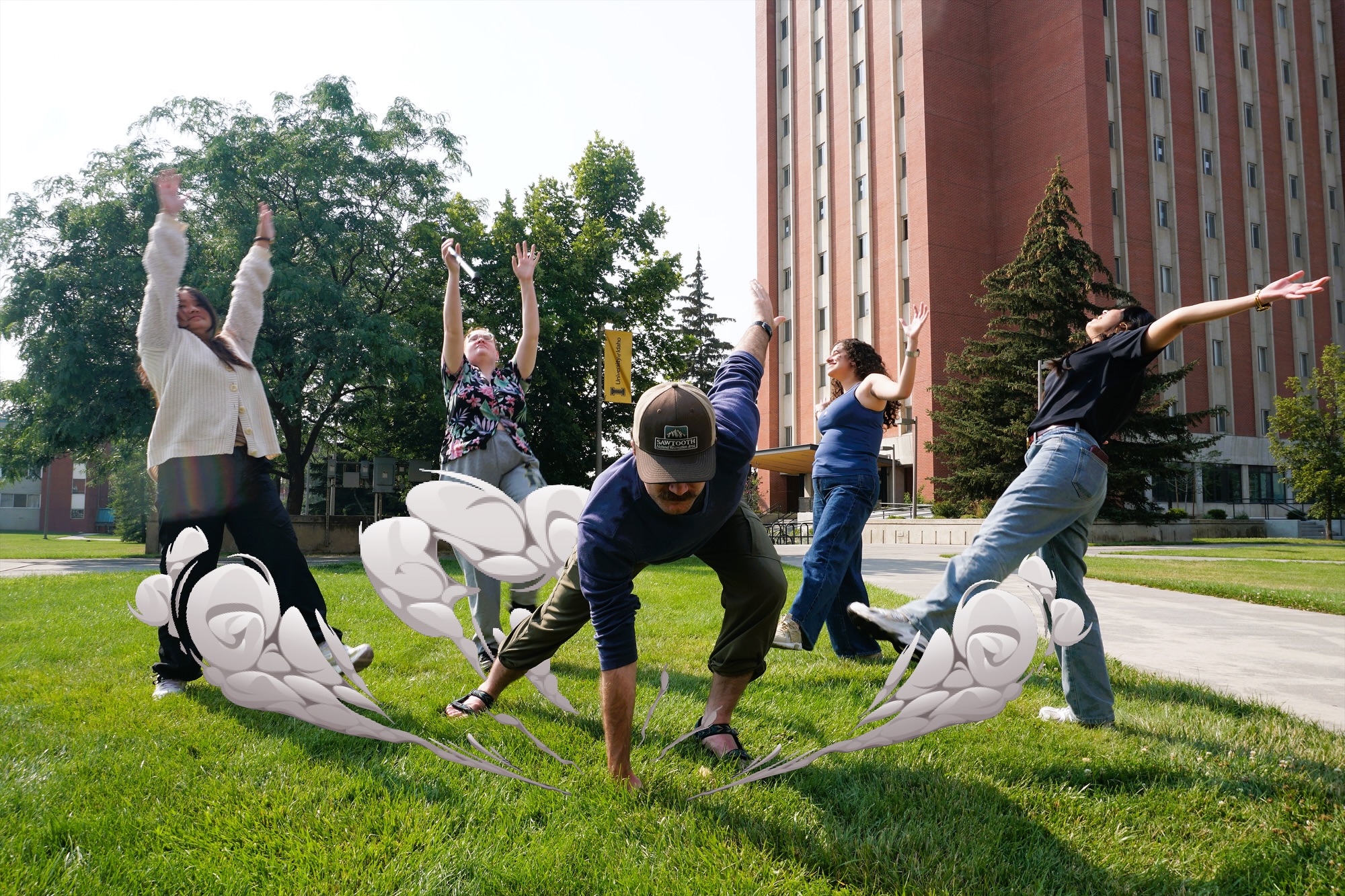 Senior RA training seems to be going well. 😅 Can’t wait to see what next week looks like.
Senior RAs have been back on campus this week getting ready for the semester. The rest of our RAs arrive next week, move-in is almost here, and campus is starting to buzz again. We can’t wait to have everyone back. ✌️