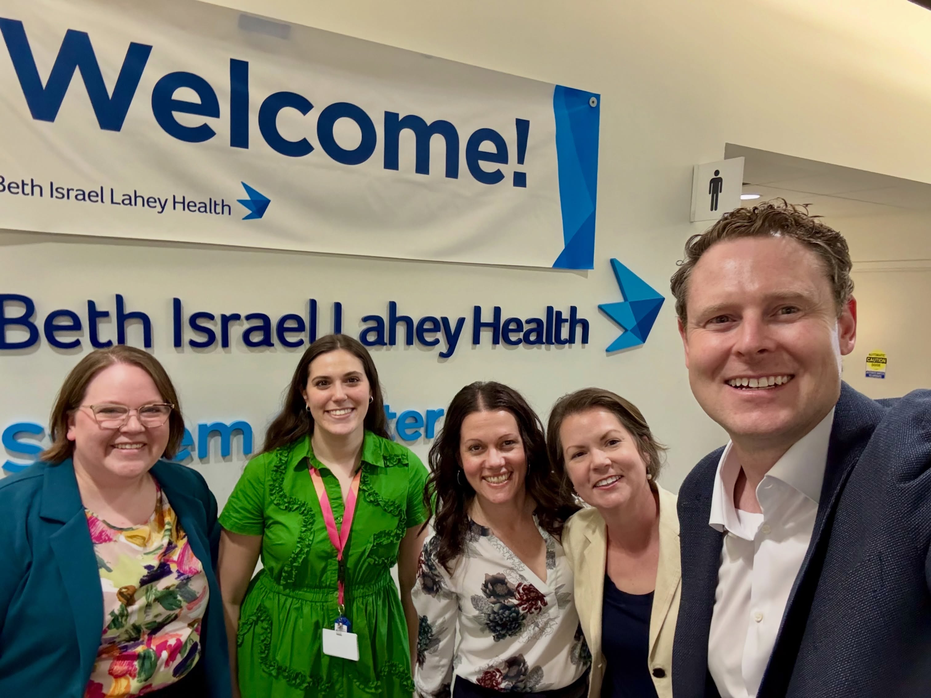 Our team was in Boston recently catching up with the incredible @bethisraellaheyhealth team!