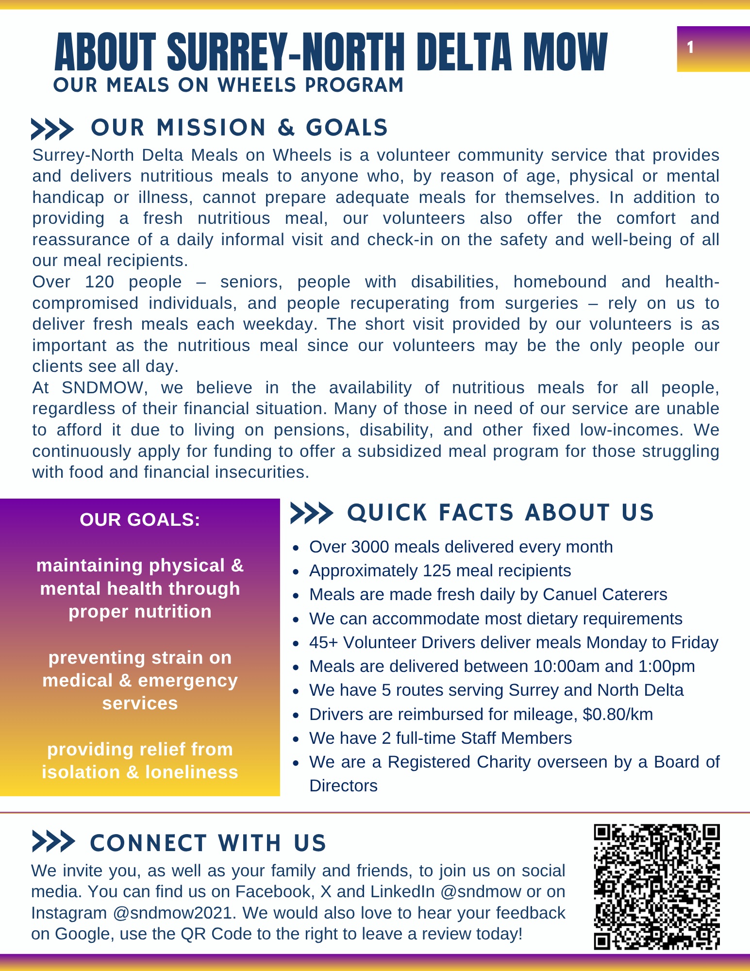 🌞The August issue of #TheBrightSide is circulating this week and is now posted on our website. Download the pdf there to share with family and friends: https://sndmow.com/our-community/newsletter/☄️Highlights this month include a heart-felt thank you to #AspiraPeninsula for 3 years of partnership, National #NonProfitDay, and sharing the mission of #SNDMOW🫶Happy Reading😊#mealsonwheels #morethanjustameal #surreybc