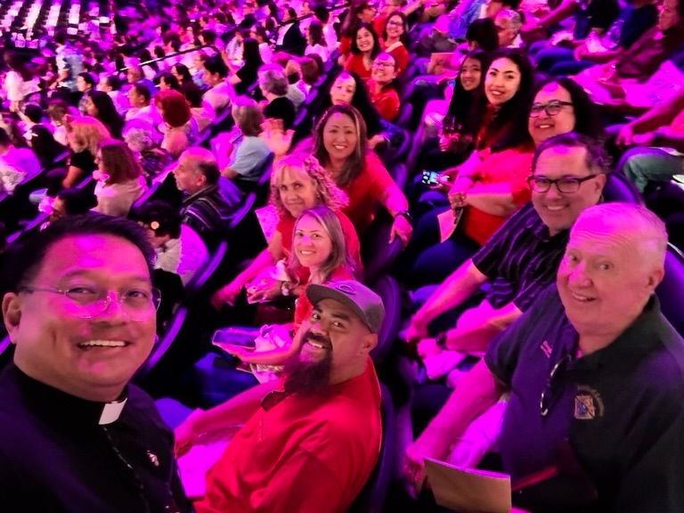 Last weekend, we gathered at the Honda Center to celebrate 50 years of the Diocese of Orange!
From prayer and worship to powerful testimonies and fellowship, we were reminded of all that God has done and all that He continues to do through our Diocese. Thank you for joining us!
There’s more. ✨
