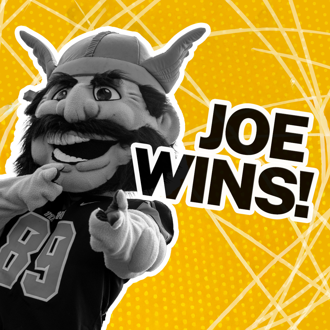 Joe Vandal is your 2x Big Sky Mascot Champion! 👑✌️
Joe secured his second straight title Thursday, Aug. 27, with more than 9,000 votes in the championship against Montana State’s Champ. He started the tournament with 3,182 votes against Northern Colorado’s Klawz before defeating UC Davis’ Gunrock in Round 2.
Then things got wild. The semifinals brought a rematch of last year’s championship against Montana’s Monte. Joe trailed by more than 200 votes at one point before Vandals rallied overnight, delivering 8,914 votes and a 1,022-vote win. That momentum carried into the championship, where Vandal fans turned out in record numbers to bring home another title.
Students, alumni, local businesses, families and Vandal fans across the country showed up all month to vote, share and recruit more Vandals.
More than 9K votes later, Vandal Nation showed up BIG. This one’s yours, Vandals! 👑✌️